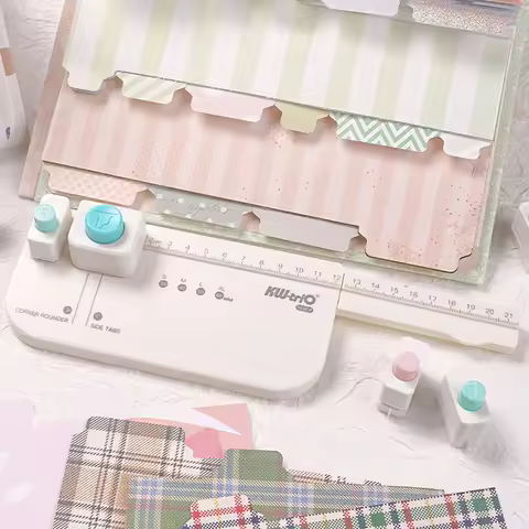 Planner Divider Maker Loose Leaf Separator Labels Self Made Tool Separator Page Creation Board DIY M