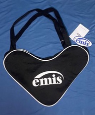 Emis heart bag 袋 包 black 黑