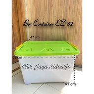 82 75 Liter Container Box Wheeled Container Box Quality Storage/