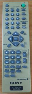 Genuine 原廠 日本 Sony RM-AMU002 System Audio Remote Control Original Cmtdv2d Sony Audio Remote Control 