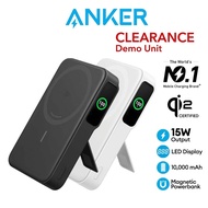 [Demo Unit Clearance] Anker Powerbank 10000mAh 15W Maggo Qi2 Wireless Power Bank Portable Charger Ma