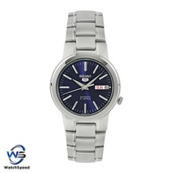 Seiko 5 SNKA05 SNKA05K1 Automatic 21 Jewels Blue Dial Silver Stainless Steel Day Date Men’s Watch