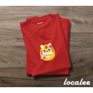 CNY T-SHIRT CNY/ TSHIRT CNY DARUMA TIGER/ CHINESE NEW YEAR T-SHIRT DARUMA TIGER/ MEN'S T-SHIRT CNY/ 