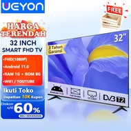 (Gratis Kayu )WEYON Smart TV 32 inch Android / Coolita TV Full HD LED/LCD 32 inch TV Digital Televisi Murah Garansi 3 tahun