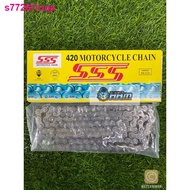y15﹉✒SSS 420 428 Rantai Motorsikal SSS Motorcycle Chain 100% Original
