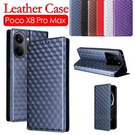 For PocoX8 Pro Max Flip Leather Phone Case For Xiaomi Poco X8 Pro Max X 8 PocoX8 Pro Max PocoX8Pro M