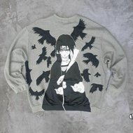 1on1 UCHIHA ITACHI Crewneck | Naruto Shippuden | Rework | Handmade Handmade Handmade | Uchiha Itachi