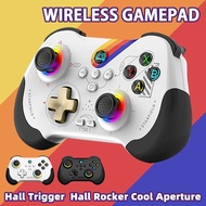 Z01 Wireless Game Controller Bluetooth 6-Axis Motion Sensor Support Turbo Programmable Hall Joystick