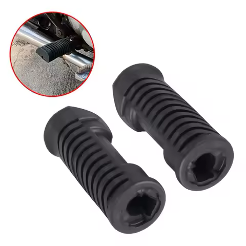 Foot Peg Rubber Nonslip Footrest Pedal Foot Peg Cover Set for Honda CT90 CL77 CB CL100 125 175 350 4