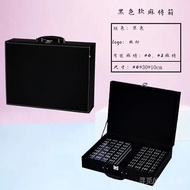 New Luxury Custom High-end Mahjong Suitcase Empty Box Flip Cover PU Large Leather Box for Cards and 