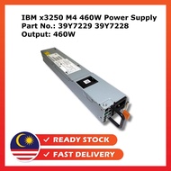 39Y7229 IBM x3250 M4 460W Server Power Supply PSU 39Y7228