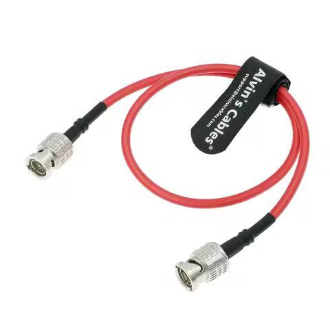 12G SDI Cable BNC Male to Male Cable for RED Komodo Atomos Flexible Shielded Coaxial Cord 75Ohm for 