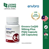Envora CoQ10 100mg Plus PQQ | Energy, Brain & Heart Health