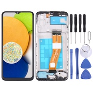 หน้าจอ LCD ของ OEM สำหรับ A03 Samsung Galaxy SM-A035F ประกอบครบชุดพร้อมกรอบ Digitizer (อะไหล่ห้างสรร