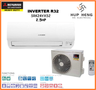 Mitsubishi Heavy Industries Inverter Aircond R32  SRK24YXS-W4 (2.5HP)