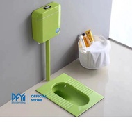 [Warna Baru] Kloset Jongkok SNI Mr. Tao Flush Set Watertank Wc Jongkok Bahan Keramik Toilet Modern E