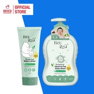 BZU BZU BOTANICAL BERGAMOT & CEDARWOOD BABY LOTION 200ML / HEAD-TO-TOE BABY WASH 600ML
