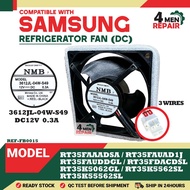 RT35FAAADSA / RT35FAUAD1J / RT35FAUDDGL / RT35FDACDSL / RT35K5062GL SAMSUNG REFRIGERATOR FAN 3612JL-