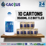 CACTUS Mineral Water (9500ml x 2 Bottles x 10 Cartons)