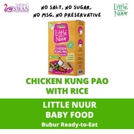 Little Nuur Chicken Kung Pao Makanan Bayi Bubur Ready To Eat Eatalian Express Baby food 100g Babyfoo