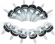 4C3Z-6C519-AA Valve Cover Bolt Complete Set with Long and Short Bolts Fit for Ford 6.0 Powerstroke D