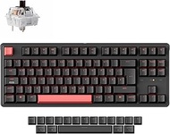 Keychron C3 Pro QMK/VIA Trådbundet Mekaniskt Tangentbord, Programmer Beard, DE-ISO TKL Layout 87 Tan