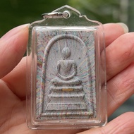 Thailand Characteristic Somdej Buddha Thai Amulet LP Pae 2535 Genuine Somdej Front One Gold Tube my