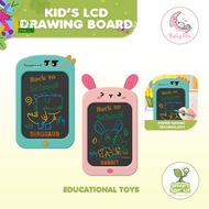 Portable LCD Drawing Board - Erasable Writing Tablet for Kids