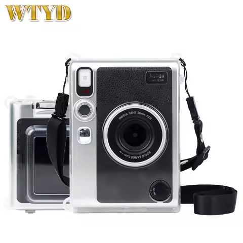Protective Crystal Shell Case with Strap for FUJIFILM Instax mini EVO