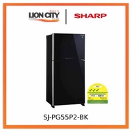 Sharp SJ-PG55P2-BK/DS 554L Grand Top Refrigerator