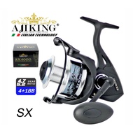 [NEW] Ajiking SX 500 - 5000 Spinning Fishing Reel Freshwater (4+1BB)