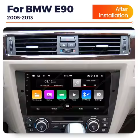 MEKEDE IPS 9 Inch For BMW 3-Series E90 E91 E92 E93 2005-2013 Autoradio Multimedia Head Unit No 2 Din