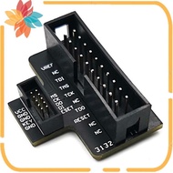 New 1.27mm JTAG Adapter Board–20 Pin 2.54mm to 10 Pin 1.27mm Standard JTAG Interface Support for /SW
