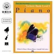 AUTHORIZED DISTRIBUTOR - ALFRED MUSIC - ALFRED BASIC PIANO LIBRARY TECHNIC LEVEL 3