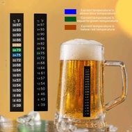 MXBEAUTY 5Pcs Digital Fish Tank Thermometer, Color Changing 4-36 0-50 Aquarium Number Sticky, Durabl