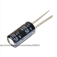 200pcs 470UF 50V 50V470UF  Aluminum Electrolytic Capacitor 10X20mm
