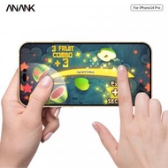 ANANK - iPhone 14 Pro Max 6.7" 手遊專用 日本 9H 韓國LG物料 磨沙玻璃貼