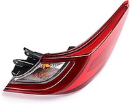 Passenger Side Tail Lamp for 2025-2026 Toyota Camry Sedan LE SE | Clear Red Lens Brake Turn Signal S