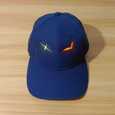 KILL la KILL Matoi Ryuuko Senketsu Cosplay Snapback Hat Deep Blue Embroidery Baseball Cap