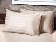ชุดเครื่องนอน MASSACCIO Collection ผ้าริ้ว 500 เส้นด้าย (Bed sheet set 500 thread count 5 feet Twin 
