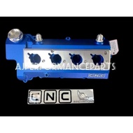 PERODUA MYVI DAIHATSU 3SZ K3VE YRV CNC INNOVATIONS BILLET ENGINE VALVE COVER SET ANODIZED BLUE