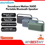 Anker Soundcore Motion X600 Portable Bluetooth Speaker with Wireless Hi-Res Spatial Audio,50W Sound,