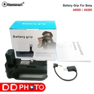 Battery Grip Shutter B รุ่น A6000/A6300/A6400 (VG-A6300 Replacement) แบตเตอรี่กริป รับประกัน 1 ปี