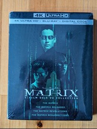 美版The Matrix: 4-Film Collection 4K Ultra HD + Blu-ray + Digital 4K