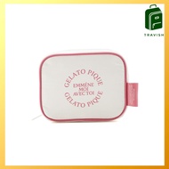 Travel Logo Square Tissue Pouch for Women - Gelato Pique PWGB241701, Available in White and Navy
