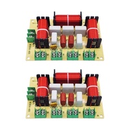 2pcs Crossover High Mid Low Frequency Speaker DIY Audio Splitter for Home Speaker Upgrade