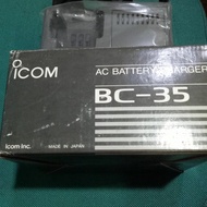 TLP" CHARGER ICOM BC35 UNTUK HT JADOEL ICOM 2N 02N 2GA