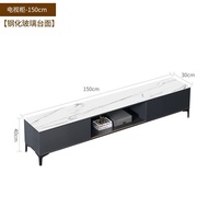 TV Console Cabinet Media &amp; TV StorageNordic Light Luxury Mo Good Sale For SG dern Minimalist Cabinet Marble Style Small Apartment Living Room Wall CD Deliver