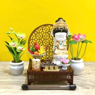 MINI BUDDHA ALTAR: Mini Avalokiteśvara Buddha Altar, Mini Amitabha Buddha, Chibi Buddha Altar Altar 