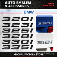 READY STOCK BMW 3 Series Rear Emblem F30 G20 E90 E46 335i 318i 320i 323i 325i 328i 330i Letter Car R